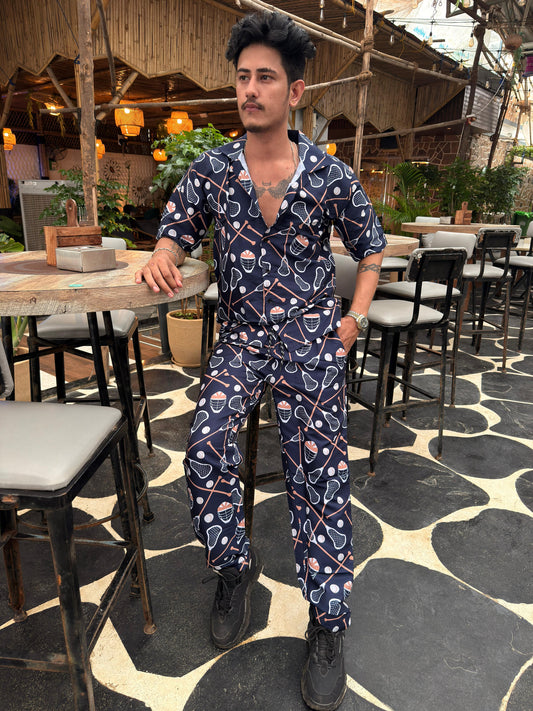 Short sleeve Co-ord shirt